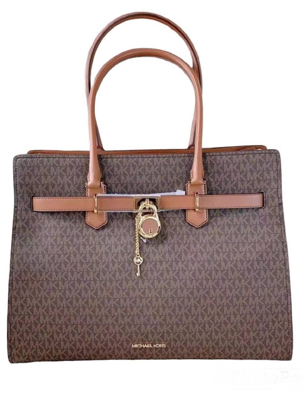 Michael Kors Brown Signature Tote Bag